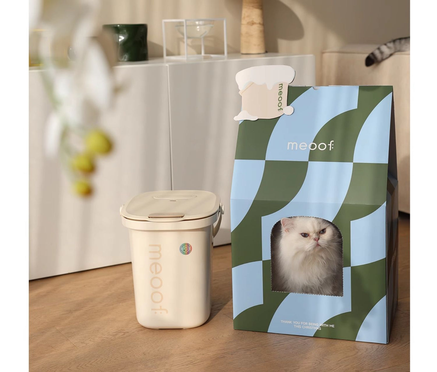 Smart Vacuum Pet Food Storage Container