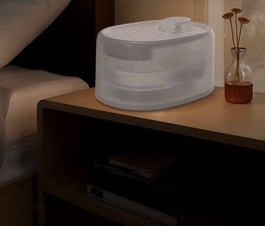 Moonlight UVC Sterilization Water Fountain