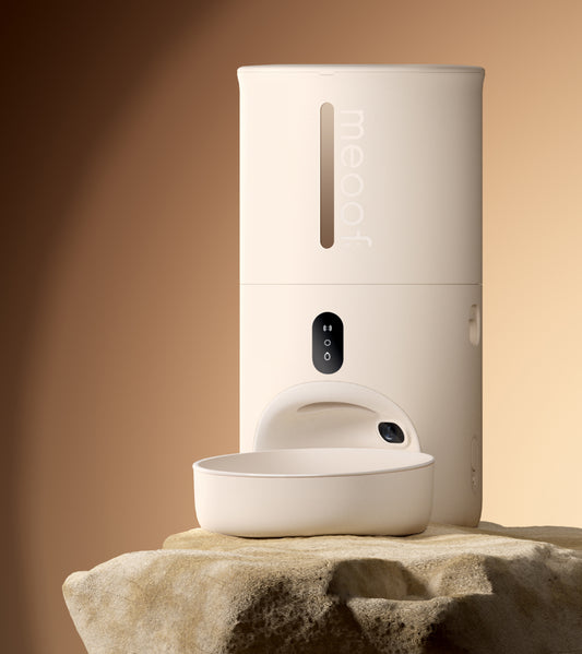 Meoof Swissroll Smart Pet feeder(with camera)