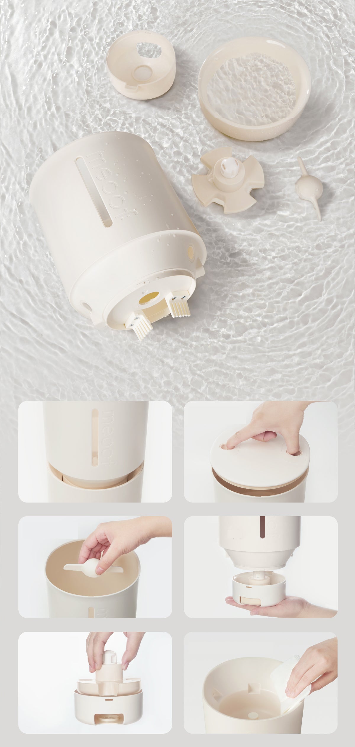 Meoof Swissroll Smart Pet feeder(with camera)