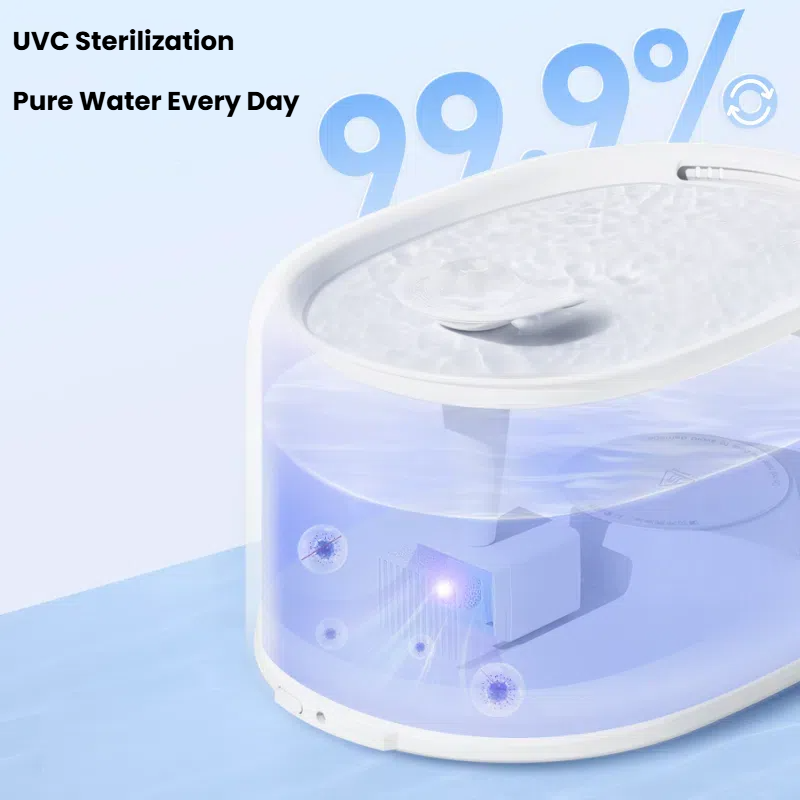 Moonlight UVC Sterilization Water Fountain